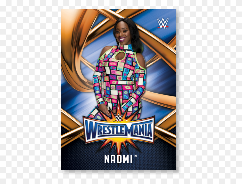 420x579 Naomi 2017 Wwe Road To Wrestlemania Wrestlemania 33 Posters De Wwe Becky Lynch, Person, Human HD PNG Download