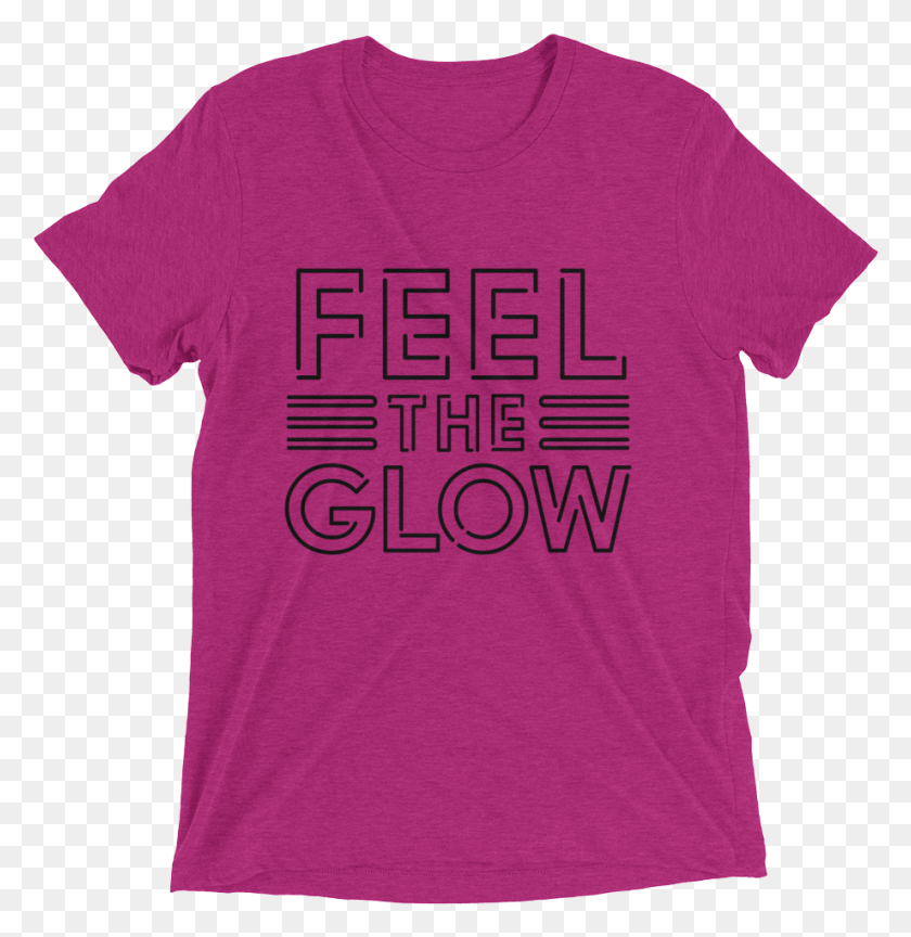 920x949 Naomi Feel The Glow Logo Women39s Tri Blend T Shirt Awesome Mom Shirts, Clothing, Apparel, T-shirt HD PNG Download