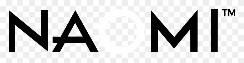 2277x460 Логотип Наоми Черно-Белая Графика, Этикетка, Текст, Символ Hd Png Скачать