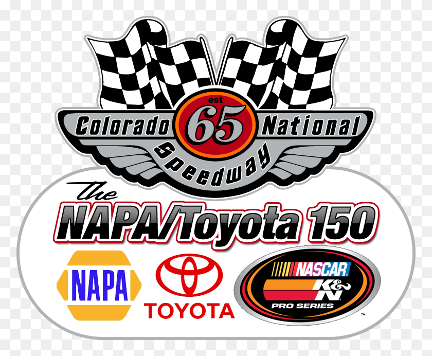 779x632 Napa Toyota 150 Kampn Pro Series West Colorado National Speedway Logo, Symbol, Trademark, Emblem HD PNG Download