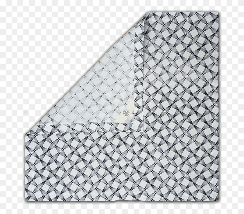 692x678 Napkin Image Textile, Rug, Texture, Aluminium HD PNG Download