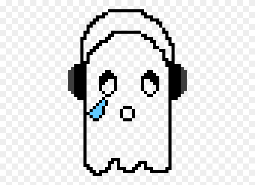 391x551 Napstablook Narwhal Pixel, Text, Word, Alphabet HD PNG Download
