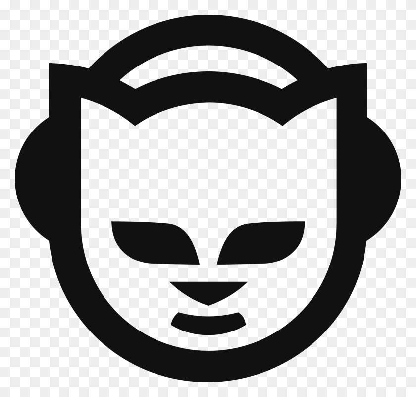 1551x1473 Napster Logo Logo Napster, Stencil, Symbol, Trademark HD PNG Download