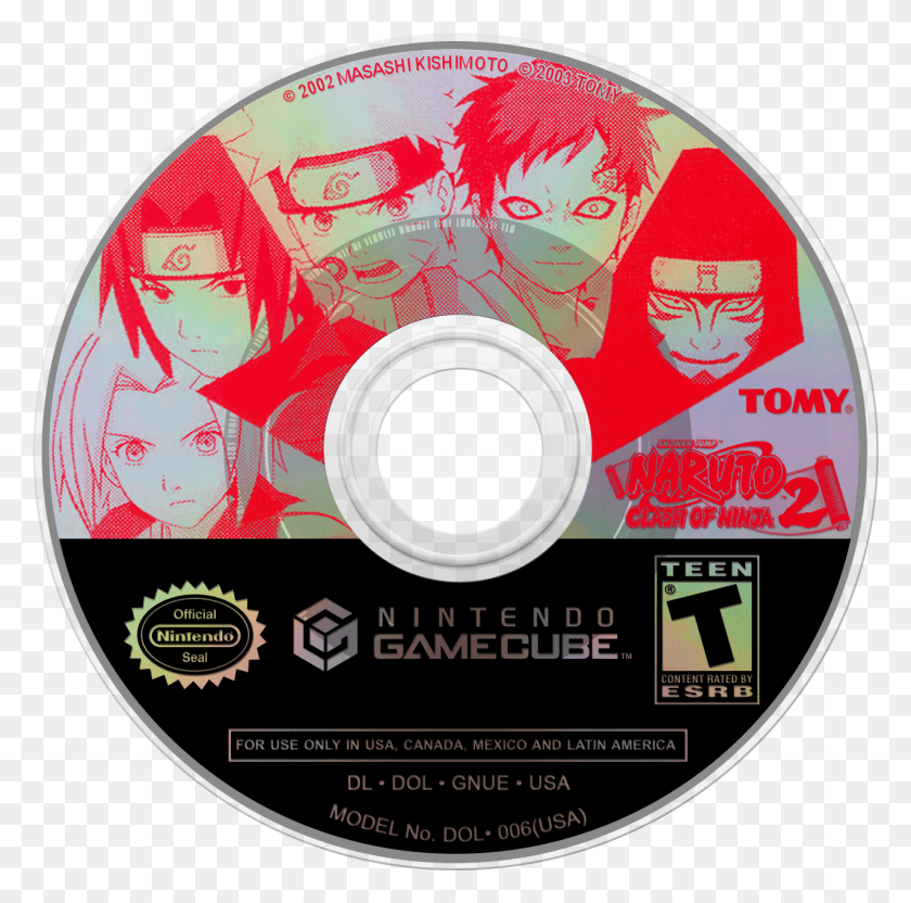 1275x1263 Naruto Clashofninja2 Kirby Air Ride Disc, Disk, Dvd HD PNG Download