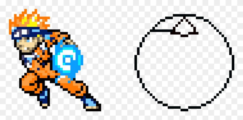 881x401 Наруто Наруто Pixel Art, Pac Man, На Открытом Воздухе, Super Mario Hd Png Скачать