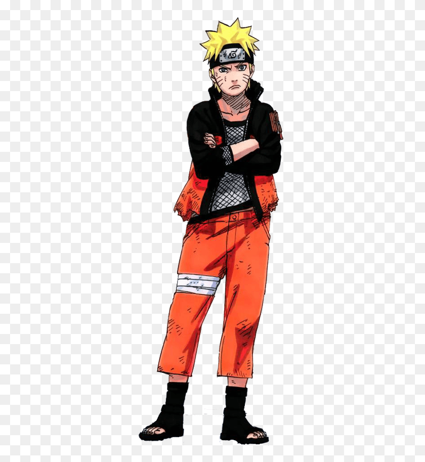 299x853 Naruto Uzumaki Render By Xuzumaki Eremita Delle Sei Vie Naruto, Clothing, Apparel, Person HD PNG Download