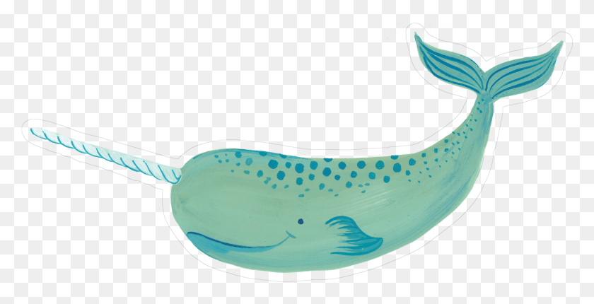 1281x609 Narwhale Print Amp Cut File Rays And Skates, Animal, Whale, Mammal HD PNG Download