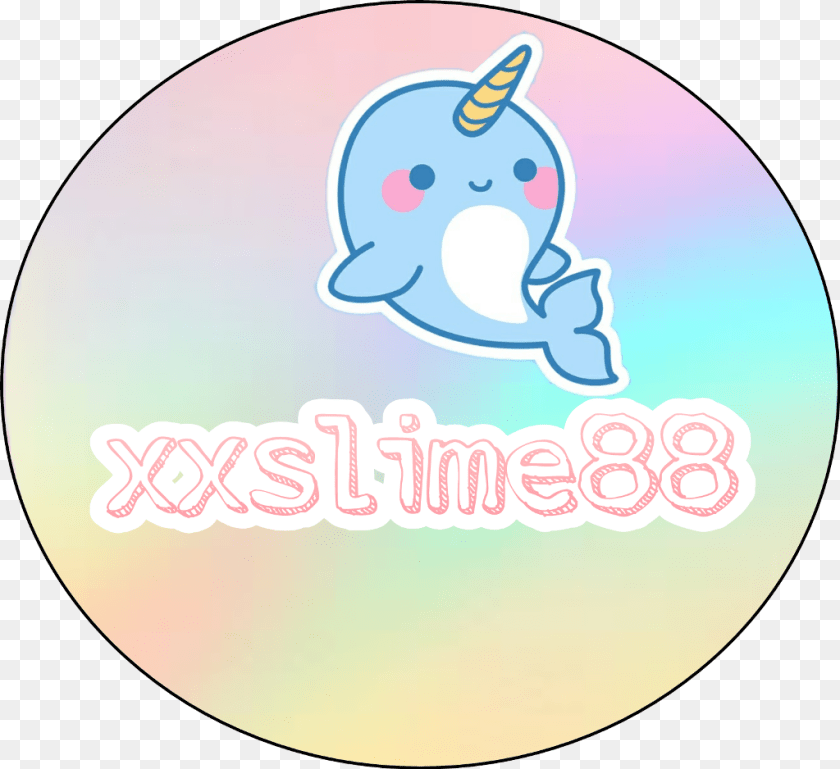 Narwhale Yay Kawaii Narwhal, Disk, Balloon Transparent PNG
