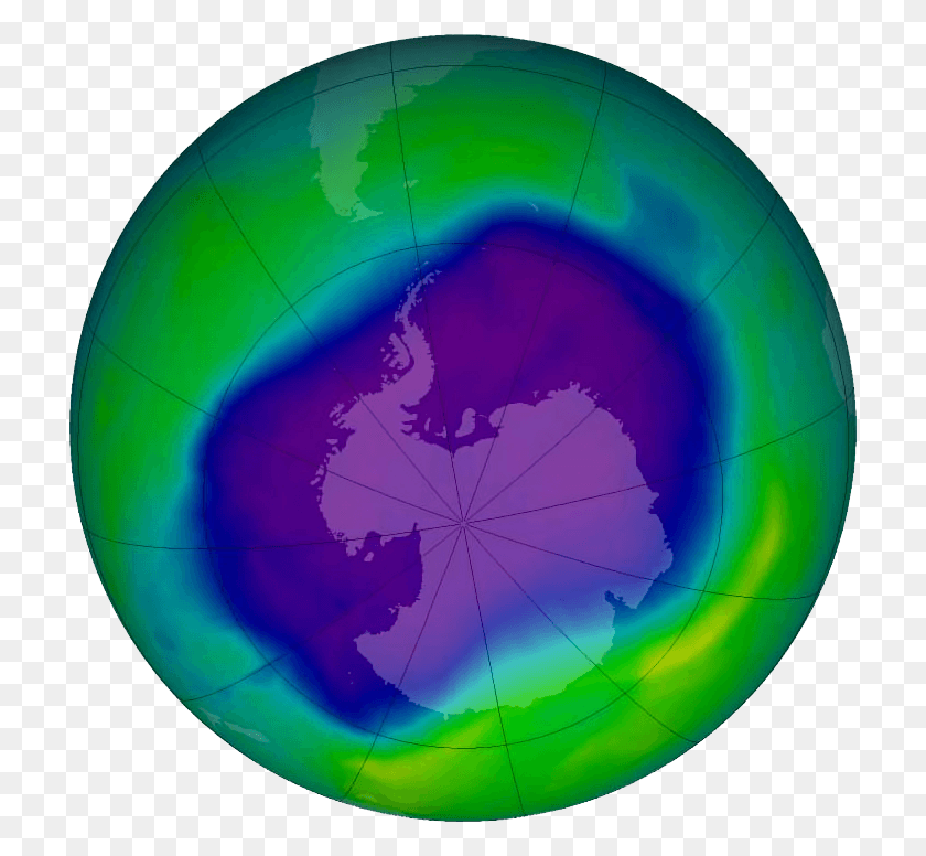 716x716 Наса И Ноаа Объявляют, Что Озоновая Дыра Является Двойным Рекордом Разложения Озонового Слоя, Сфера, Воздушный Шар, Шар Hd Png Скачать
