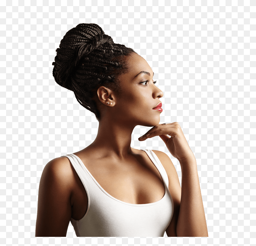 615x746 Nasal Reshaping Can Sometimes Be Performed To Address Black Woman Stock, Person, Human, Face HD PNG Download