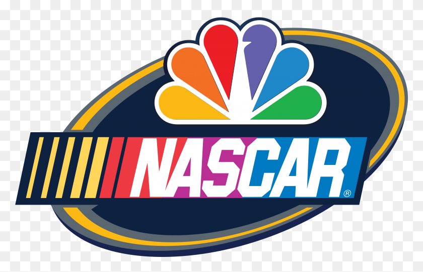 3781x2335 Nascar On Nbc Logo, Label, Text, Graphics HD PNG Download