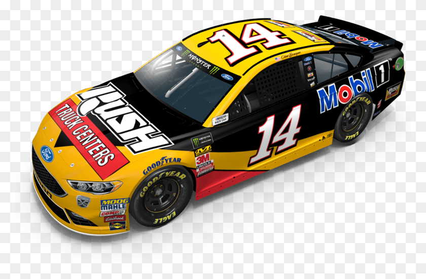 1100x693 Nascar Vector Ford Fusion Clint Bowyer Rush Truck Centers, Race Car, Sports Car, Car HD PNG Download