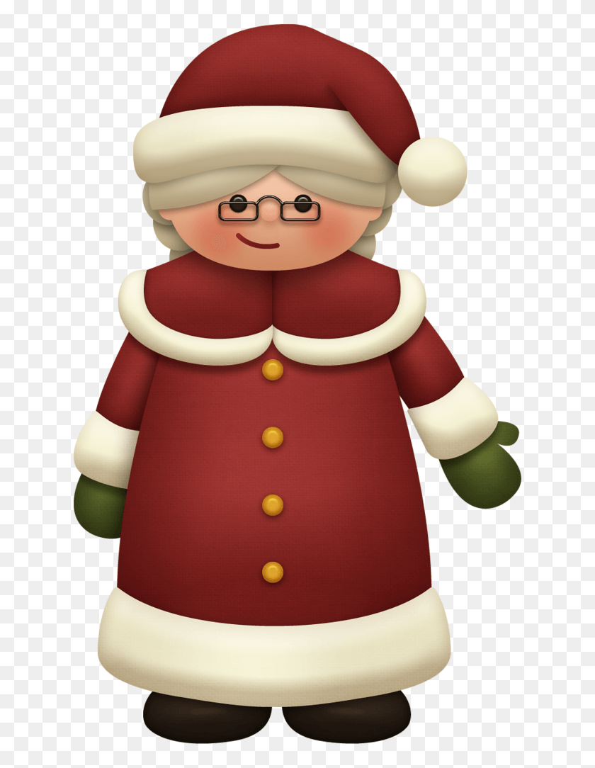 640x1024 Natal Personagens Christmas Frames Christmas Fairy Transparent Mrs Claus Clipart, Doll, Toy, Clothing HD PNG Download