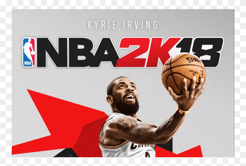 761x508 National Basketball Association Game 2018 Installment Kyrie Irving Nba 2k18 Old, Person, Human, People HD PNG Download