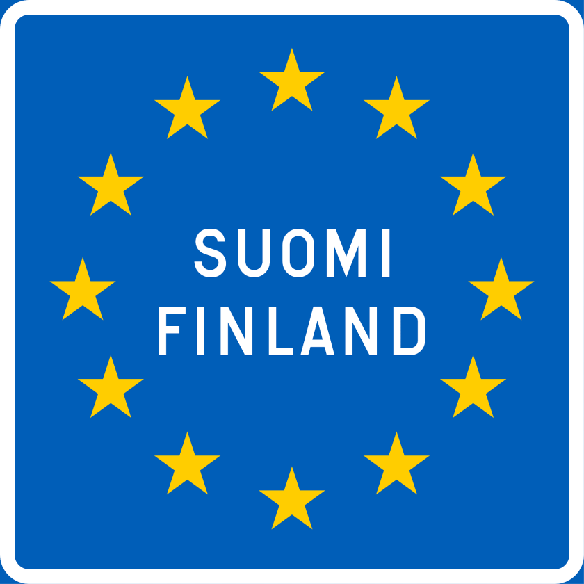 1920x1920 National Border Sign In Finland Clipart, Symbol, Star Symbol, Flag PNG