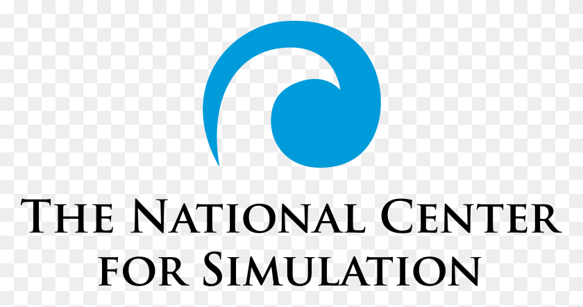 3062x1505 National Center For Simulation Logo, Symbol, Trademark, Text HD PNG Download