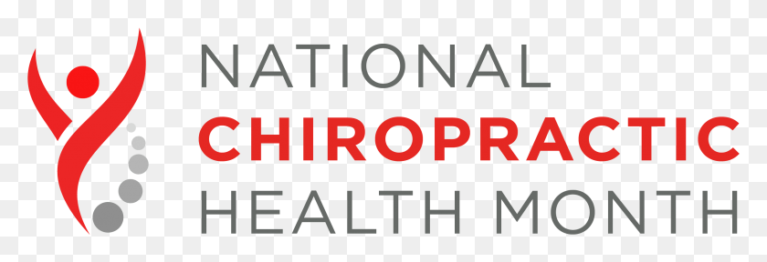 2415x709 National Chiropractic Health Month 2018 To Promote Oval, Text, Alphabet, Word HD PNG Download
