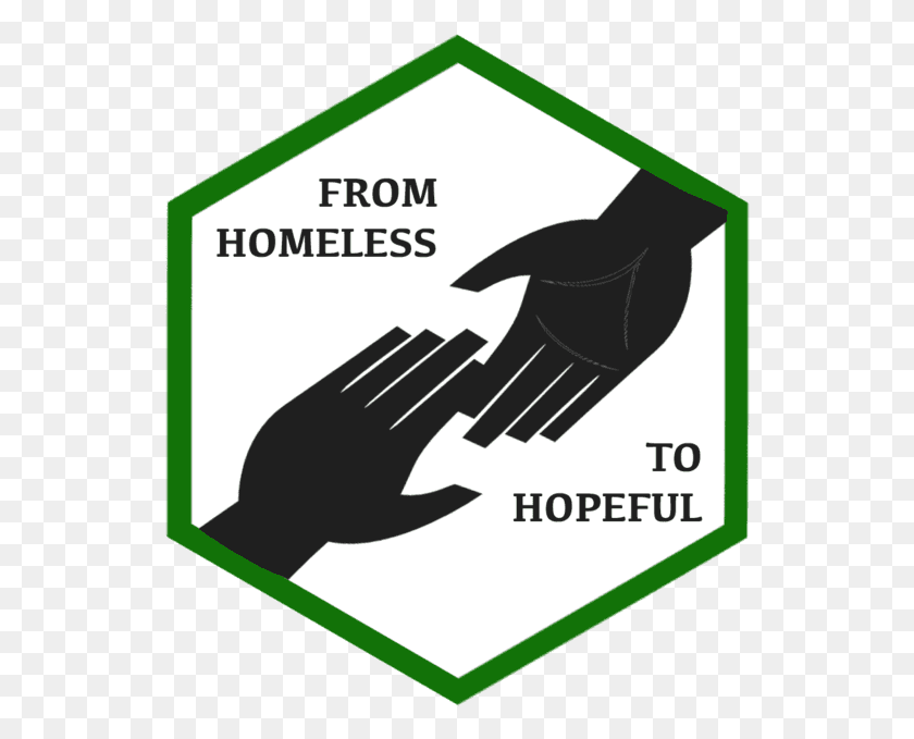 538x619 National Coalition For Homeless Veterans, Label, Text, Hand HD PNG Download