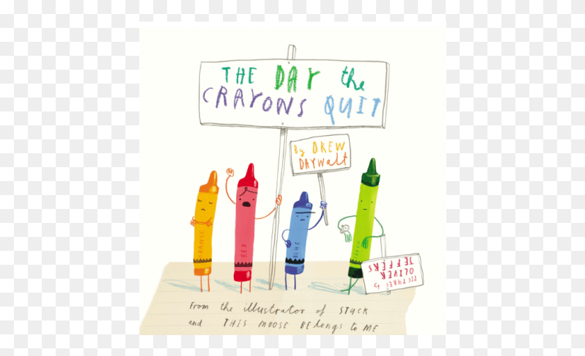 442x451 National Crayon Day Good Ideas For Children Books, Text, Handwriting, Plot HD PNG Download