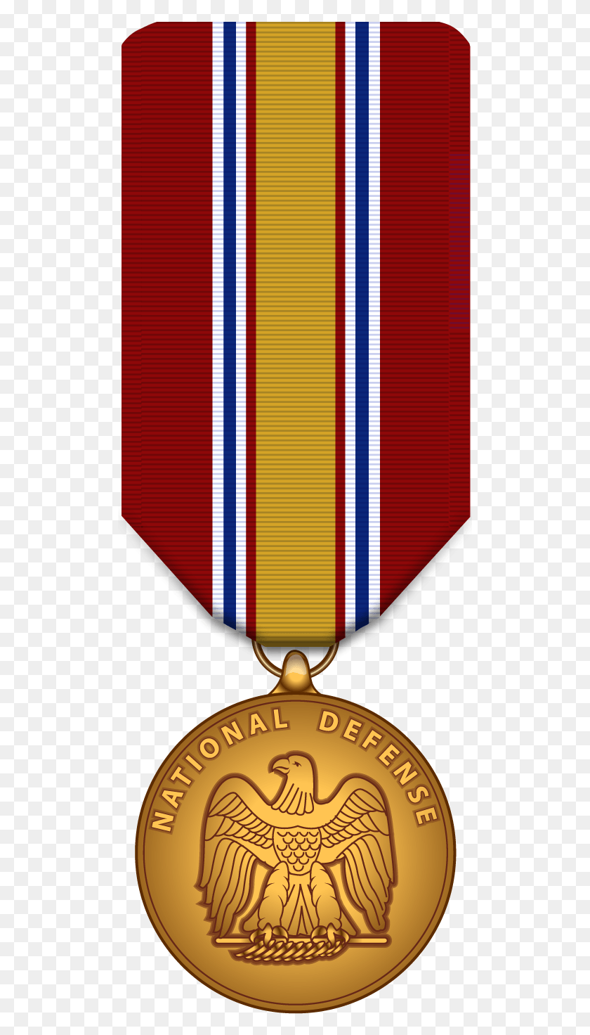 505x1412 Medalla De Servicio De Defensa Nacional Png / Medalla De Defensa Nacional Png