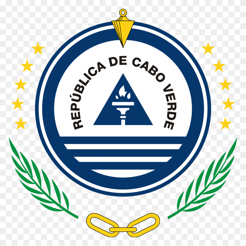 1200x1202 Государственный Герб Кабо-Верде Правительство Кабо-Верде, Символ, Логотип, Товарный Знак Hd Png Скачать