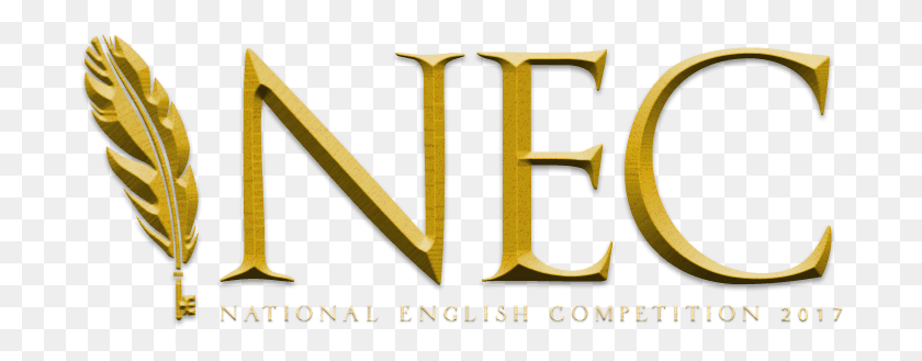 696x269 National English Competition Is An Annual Event Held Emblem, Alphabet, Text, Label HD PNG Download