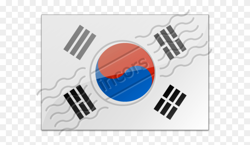 597x430 Национальный Флаг Кореи, Оружие, Вооружение, Здание Hd Png Скачать