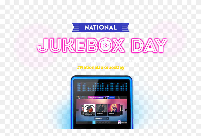 1198x785 National Jukebox Day Event Calendar National Jukebox Day, Computer, Electronics, Tablet Computer HD PNG Download