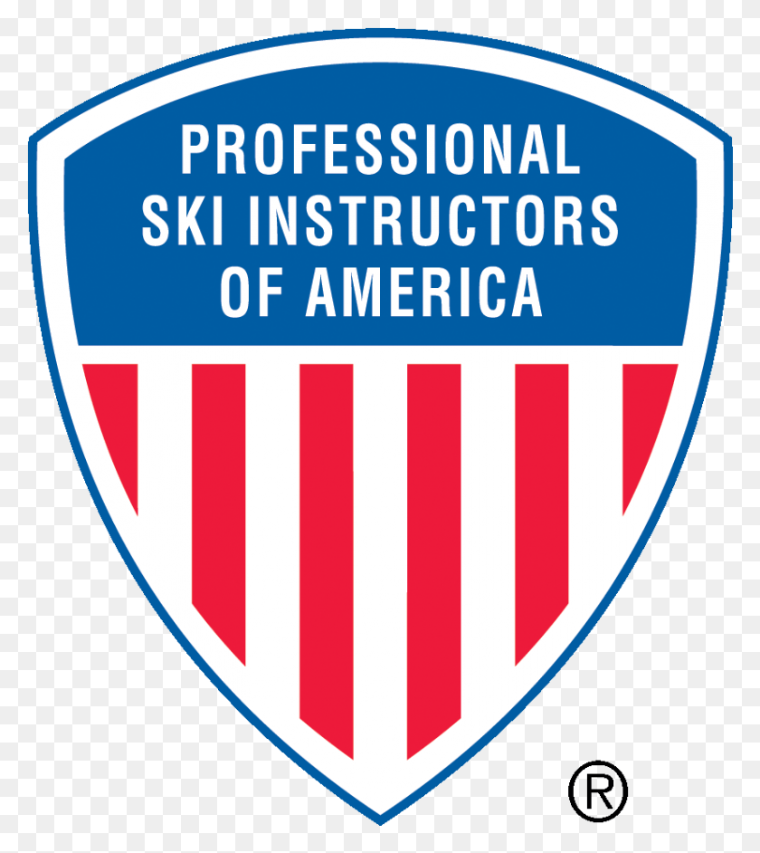 828x937 Национальные Логотипы Профессиональные Лыжные Инструкторы Америки Amp American, Броня, Щит Png Скачать