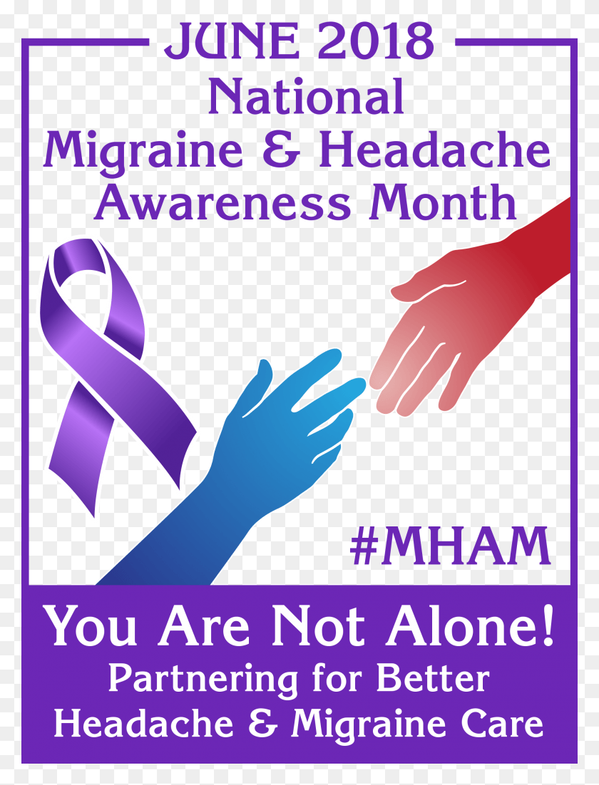 2000x2672 National Migraine Amp Headache Awareness Month June 1 30 Migraine Awareness Month 2018, Poster, Advertisement, Flyer HD PNG Download