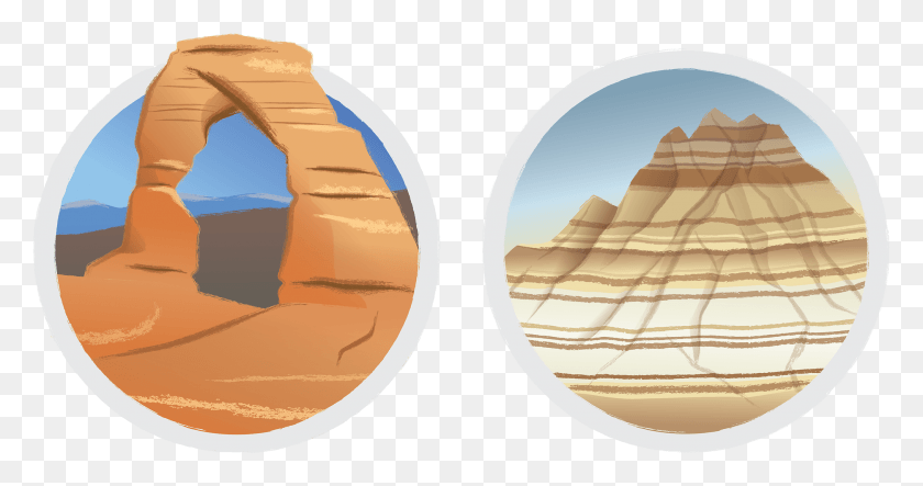 2027x997 National Park Vector Pyramid, Bread, Food, Outdoors HD PNG Download