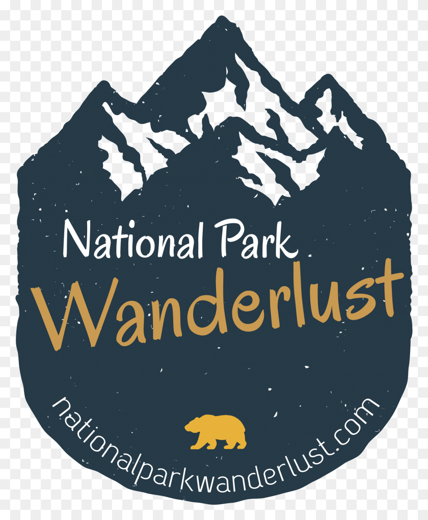 1859x2289 Descargar Png Parque Nacional Wanderlust Full Res Logo Semana De Acceso De Pacientes 2018, Etiqueta, Texto, Símbolo Hd Png