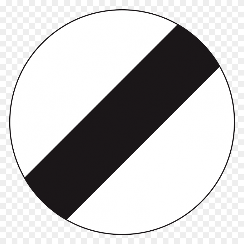 827x827 National Speed Limit Sign, Label, Text, Symbol HD PNG Download