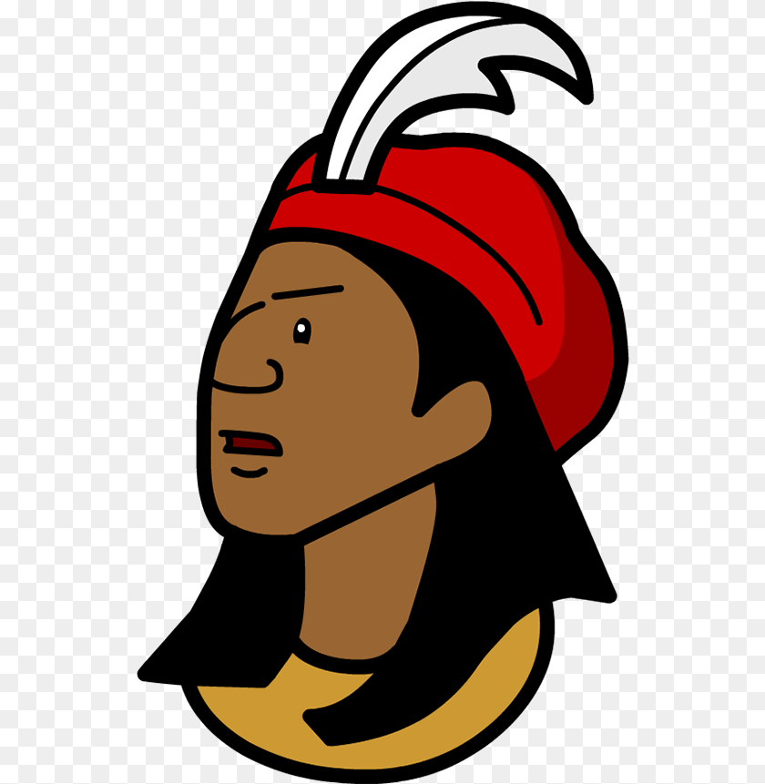 542x861 Native American Boy Clipar Tecumseh Cartoon, Baseball Cap, Cap, Clothing, Hat Sticker PNG
