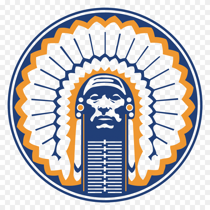 Native American Imagery In Sports Illini Chief, Logo, Symbol, Trademark HD PNG Download