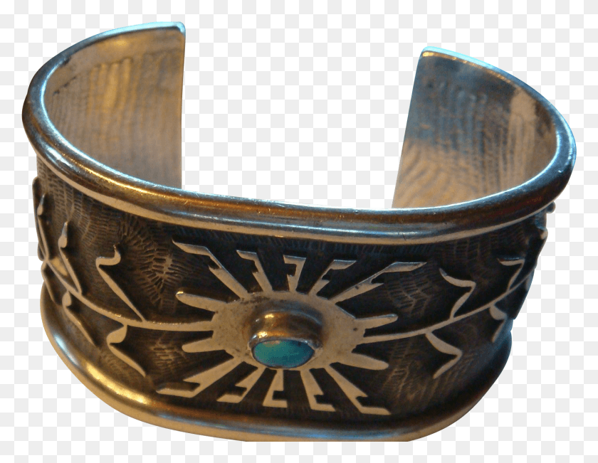 1425x1081 Native American Silver And Turquoise Wide Cuff Bracelet Bangle, Helmet, Clothing, Apparel HD PNG Download