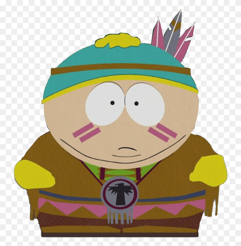 746x795 Native American South Park Cartman Native American, Outdoors, Nature, Plant HD PNG Download