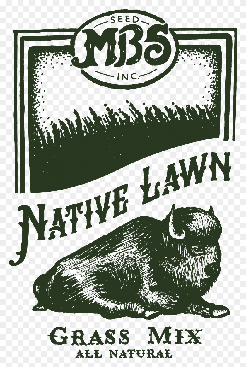 2111x3229 Native Lawn Mix Native Lawn Seed Mix Poster, Advertisement, Text, Book HD PNG Download
