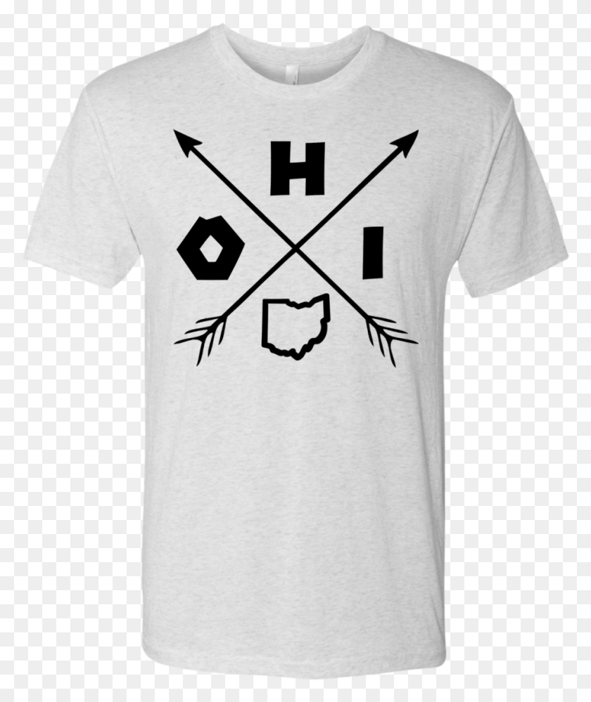 951x1145 Native Ohio Crossed Arrows Tee Brooklyn Nine Nine T Shirts, Clothing, Apparel, T-shirt HD PNG Download