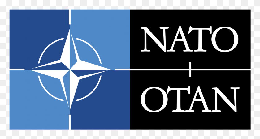 2191x1097 Nato Logo Transparent Nato Otan, Symbol, Text, Star Symbol HD PNG Download