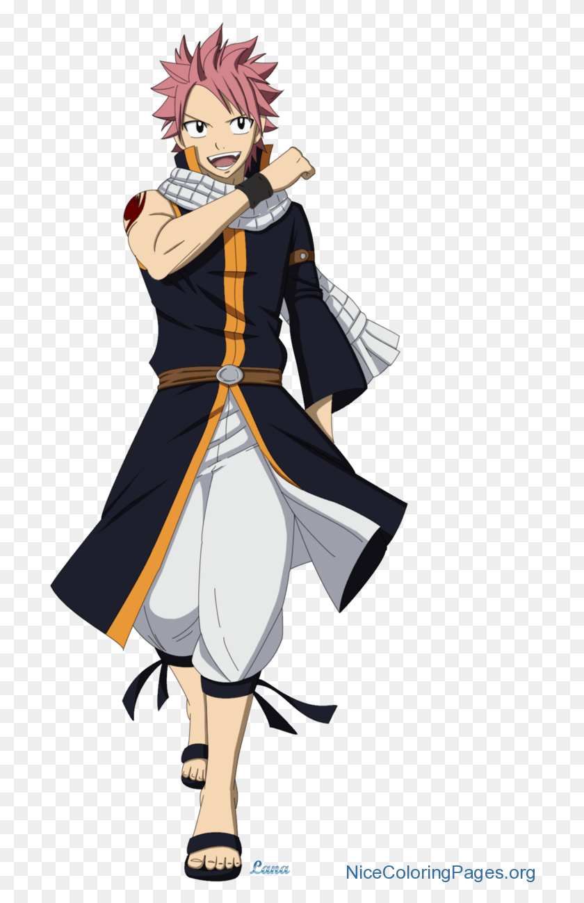 698x1239 Natsu Dragneel, Clothing, Apparel, Person HD PNG Download