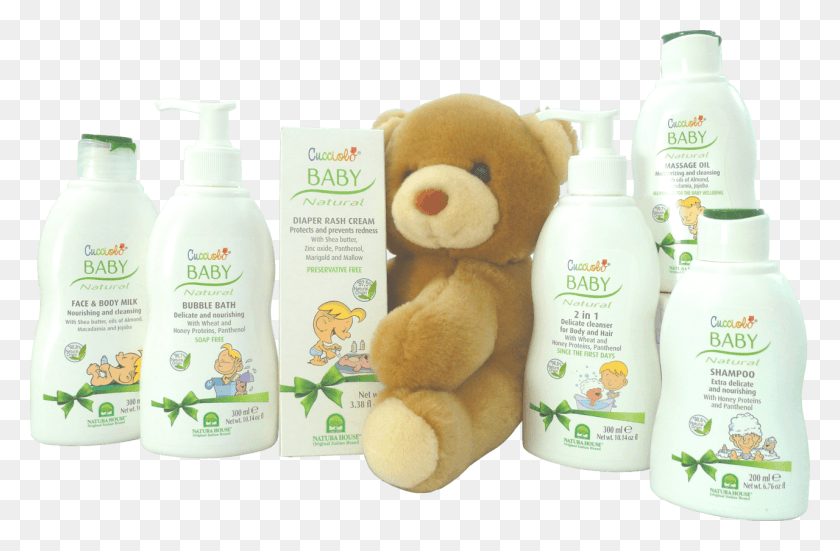 1280x807 Natura House Cucciolo Baby, Bottle, Lotion, Teddy Bear HD PNG Download