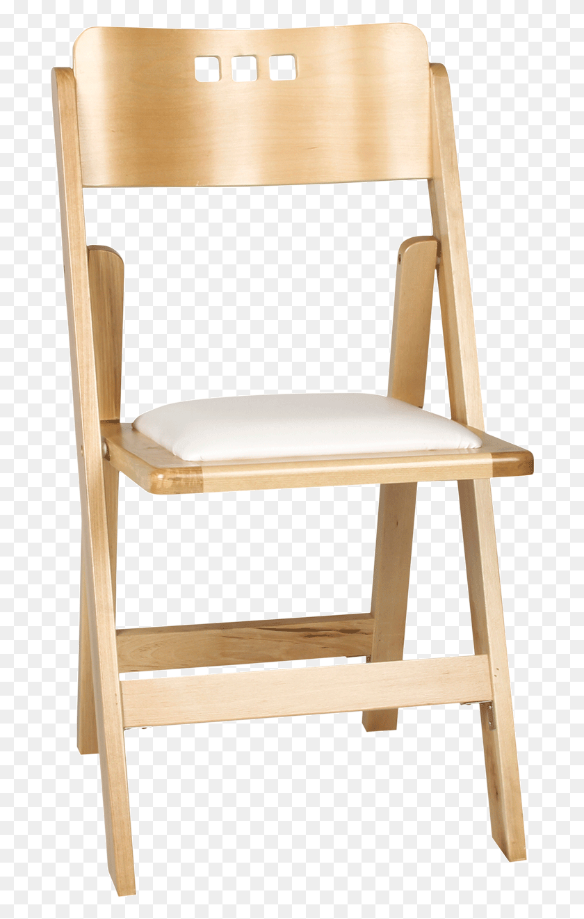 698x1261 Natural 3 Hole Wood Folding Chair Folding Chair, Furniture, Interior Design, Indoors HD PNG Download