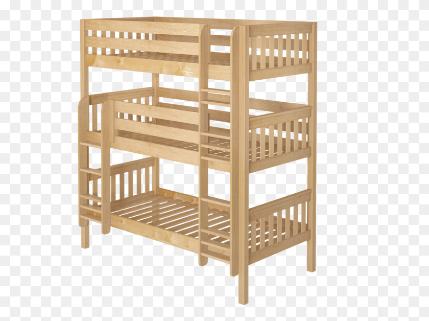 539x568 Натуральная Двухъярусная Кровать Xl Twin, Мебель, Двухъярусная Кровать, Детская Кроватка Png Скачать