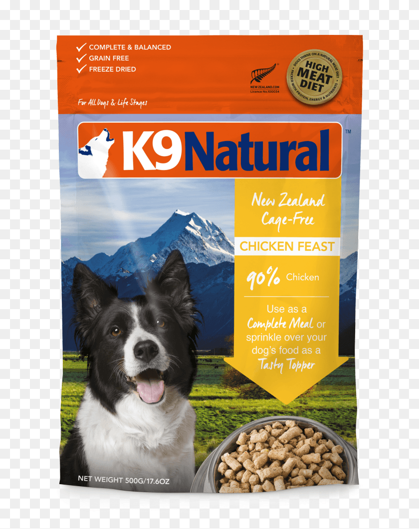 642x1001 Natural Chicken Feast Raw Freeze Dried Dog Food K9 Natural, Poster, Advertisement, Flyer HD PNG Download