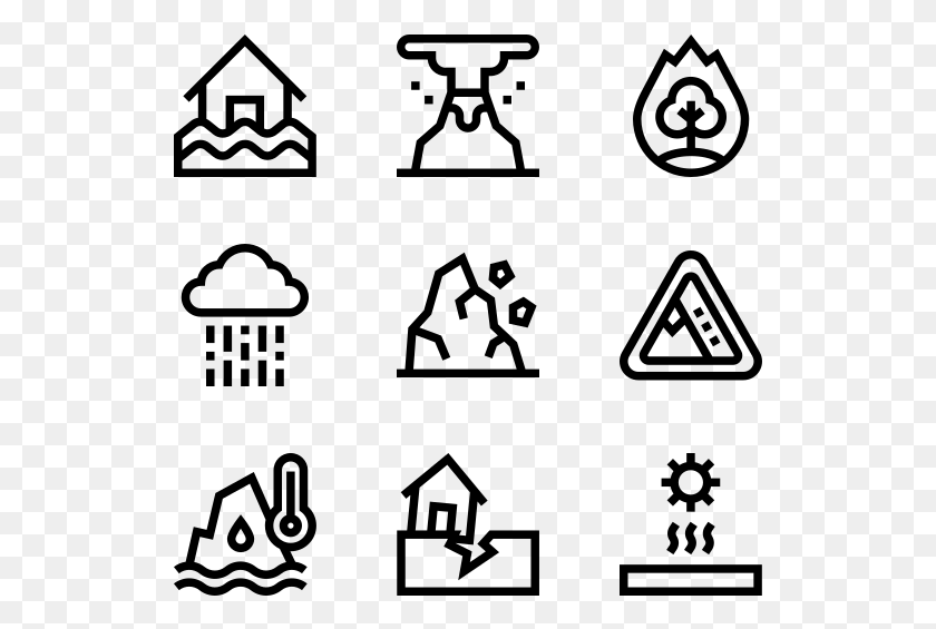 529x505 Natural Disaste Cosmetic Icons, Gray, World Of Warcraft HD PNG Download