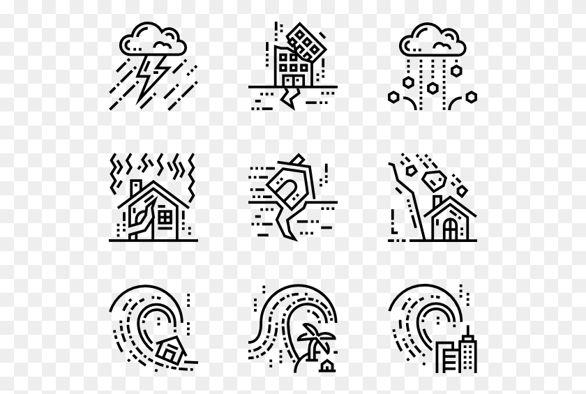 529x505 Natural Disaster Free Wedding Icons, Gray, World Of Warcraft HD PNG Download