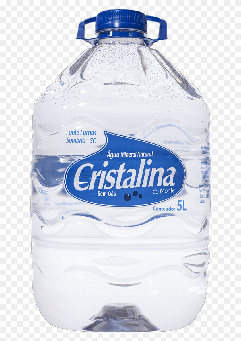 631x1129 Natural Mineral Water Cristalina 5 Liters Without Gas Mineral Water, Mineral Water, Beverage, Water Bottle HD PNG Download