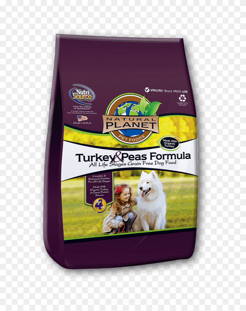 582x1001 Natural Planet Turkey And Peas Formula Grain Free Dry Organic Turkey Dog Food, Dog, Pet, Canine HD PNG Download