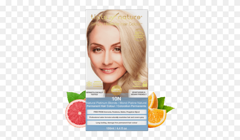 386x431 Natural Platinum Blonde Permanent Hair Dye Tints Of Nature, Citrus Fruit, Fruit, Plant HD PNG Download